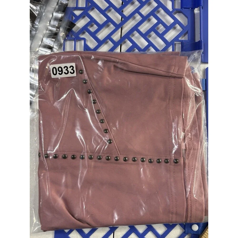 Idylwind Miranda Lambert Mauve Studded Skirt Womens XL New w Tags Western